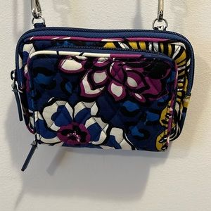 NWOT Vera Bradley On The Square Wristlet in African Violet